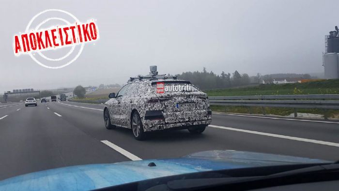 Στους δρόμους της Γερμανίας εμφανίστηκε το υπό εξέλιξη Audi Q4. (Φωτογραφία: Γιάννης Κόκκας)