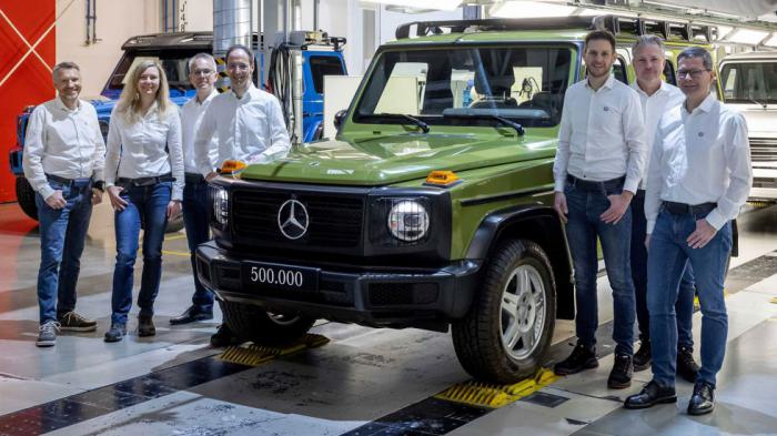 Η Mercedes γιόρτασε τις 500.000 G-Class με ρετρό μοντέλο!