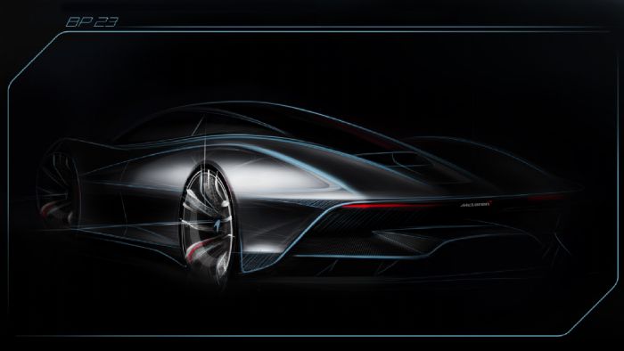 Η McLaren μέσω του προωθητικού σκίτσου που βλέπετε, μας δίνει την καλύτερη μέχρι στιγμής εικόνα για το hypercar που ετοιμάζει για το 2019.