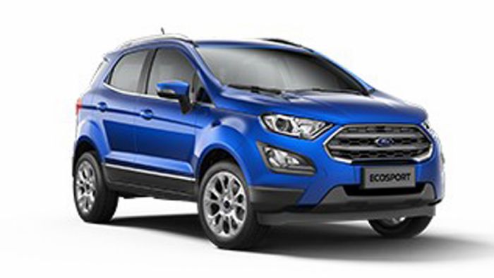 Η εικόνα που δείχνει το ανανεωμένο Ford-EcoSport με τις προδιαγραφές της Βραζιλίας μπορεί να μην είναι σε υψηλή ανάλυση, αλλά αποκαλύπτει τις αλλαγές που θα γίνουν και που θα είναι παρόμοιες με το αντ