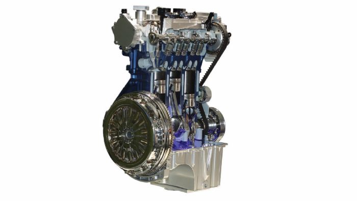 Ο 1.000άρης κινητήρας που βρίσκεται κάτω από το καπό του Mondeo αποδίδει 125 ίππους και συνδυάζεται με ένα κιβώτιο ταχυτήτων ρυθμισμένο για την περίσταση. Δηλαδή κοντές τις πρώτες 3 σχέσεις και overdrive οι τελευταίες.