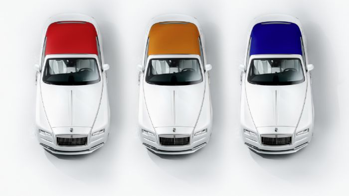 Μία ομάδα σχεδιαστών από το χώρο της μόδας και των αξεσουάρ, δημιούργησαν μια ειδική έκδοση της Rolls Royce Dawn, που φέρει το όνομα «Inspired by Fashion».