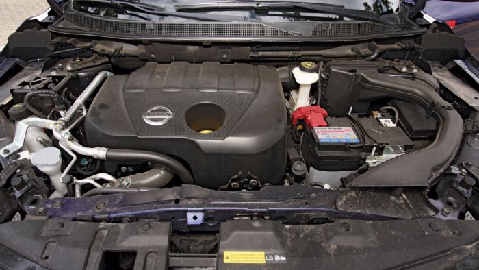 
Με 110 ίππους ισχύος και 265 Nm ροπής, ο 1.500άρης diesel του 
Qashqai κινεί με άνεση το βαρύτερο από το Auris, crossover της Nissan.