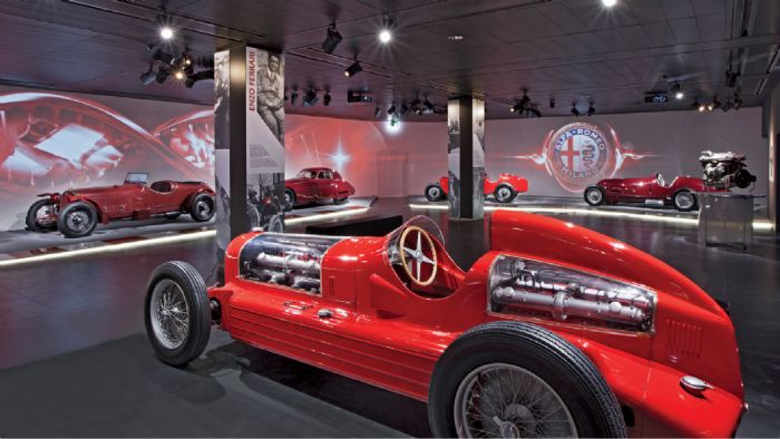 Η Alfa Romeo είναι από τις πιο ιστορικές μάρκες και το μουσείο της πλέον είναι αυτό που αξίζει στην ιστορία της.