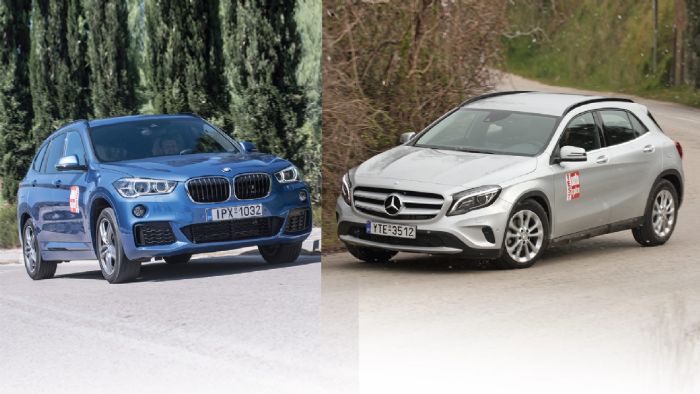 Θέτουμε αντιμέτωπα τα δύο premium Crossover, Mercedes GLA 180 και BMW X1 στις βενζινοκίνητες εκδόσεις τους. Ποιος από τους δύο «σφετεριστές» θα κερδίσει στο τέλος;