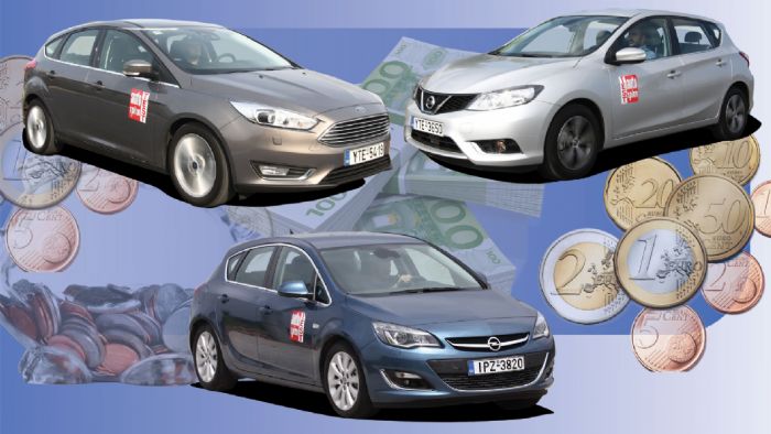 Τρία diesel μοντέλα τίθενται αντιμέτωπα: Ford Focus, Nissan Pulsar και Opel Astra. Εσείς ποιο θα επιλέγατε;