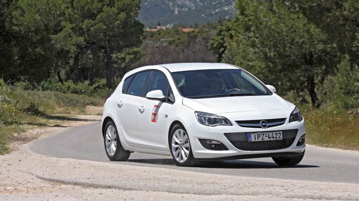Ασφαλές και προβλέψιμο είναι το Opel Astra, που όμως δεν διαθέτει οδηγικό ταμπεραμέντο.	