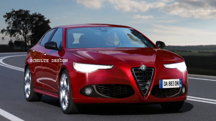 Έτσι θα είναι η Alfa Romeo Giulia η οποία θα παρουσιαστεί τον ερχόμενο μήνα, επισήμως.