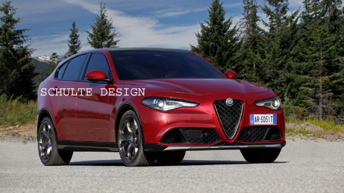 Έτσι θα είναι, σύμφωνα με τους κατασκόπους μας η Alfa Romeo Stelvio, όπως φαίνεται στην αποκλειστική, ψηφιακά επεξεργασμένη εικόνα μας.