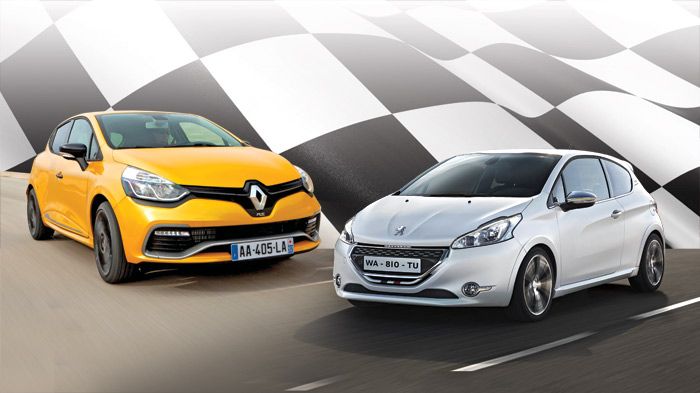 Στα χνάρια των θρυλικών προγόνων τους, τo Clio RS και το Peugeot 208 GTi έρχονται για να λατρευτούν! Στα χνάρια των θρυλικών προγόνων τους, τo Clio RS και το Peugeot 208 GTi έρχονται για να λατρευτούν!