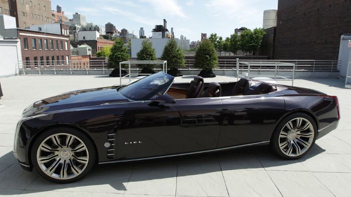 Τις προθέσεις της Cadillac να ανέβει κατηγορία, δείχνουν πρωτότυπα μοντέλα όπως το εικονιζόμενο Ciel του 2011.