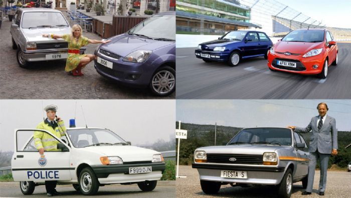 Κάποιες από τις διάφορες εκδόσεις του διάσημου, πλέον, Fiesta. Έχει βγει και σε αστυνομική έκδοση!