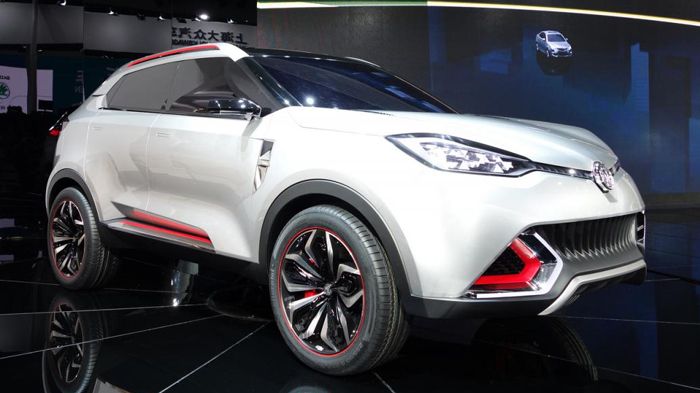 Το εικονιζόμενο CS Concept ήταν η πρώτη προσπάθεια της MG να κατασκευάσει ένα crossover και την παρουσίασε στη Σαγκάη.