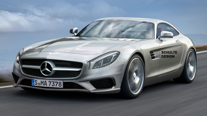 Μέσω της ψηφιακά επεξεργασμένης φωτογραφίας μας, βλέπουμε πώς θα μοιάζει η Mercedes AMG GT.