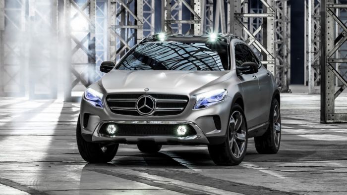 Οι άνθρωποι της Mercedes-Benz φέρονται να κατοχύρωσαν το όνομα GLB, το οποίο και θα χρησιμοποιήσουν για ένα νέο SUV, το οποίο θα τοποθετηθεί στη γκάμα τους ανάμεσα από τις GLA και GLC (στη φωτό η GLA 