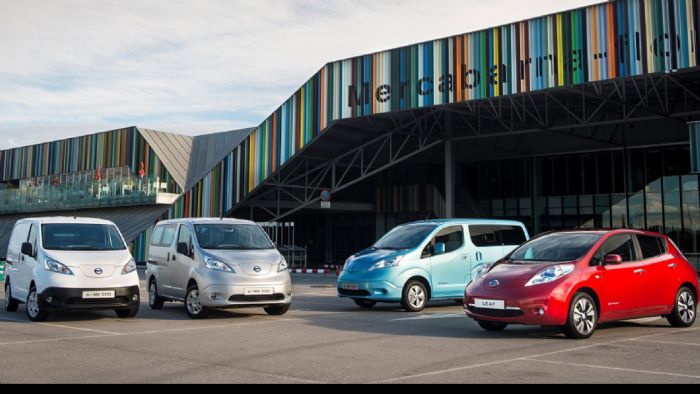 Η Nissan θα προσφέρει 100 ηλεκτρικά αυτοκίνητα για τις μετακινήσεις των επισήμων της UEFA