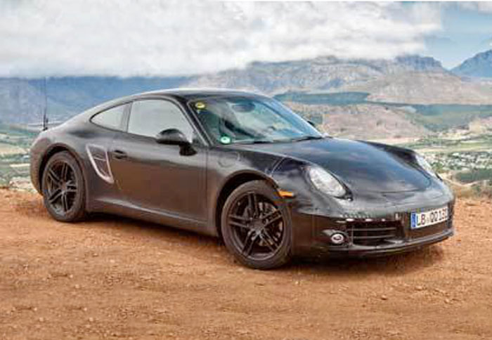Η νέα Porsche 911 που αυτή τη στιγμή βρίσκεται σε στάδιο δοκιμών 