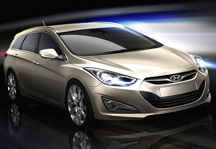 Το πρώτο σχέδιο του νέου Hyundai i40 που αρχικά θα παρουσιαστεί στην έκθεση της Γενεύης σε μορφή wagon Το πρώτο σχέδιο του νέου Hyundai i40 που αρχικά θα παρουσιαστεί στην έκθεση της Γενεύης σε μορφή wagon