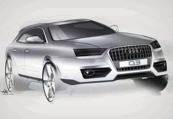 Επίσημο σχέδιο του νέου Audi Q3