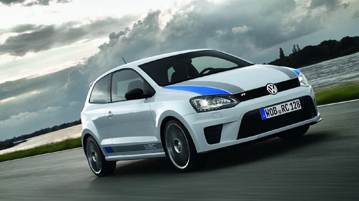 Tο VW Polo R WRC, αποπνέει αγωνιστικό «αέρα» σε κάθε μέρος του αμαξώματος του!