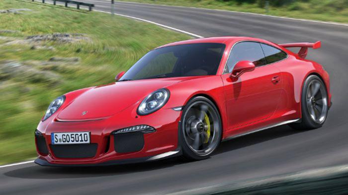 Σε σχέση με την εικονιζόμενη Porsche 911 GT3, η έκδοση GT3 RS θα είναι πολύ πιο «ακραία», με τις επιδόσεις να είναι το ζητούμενο.