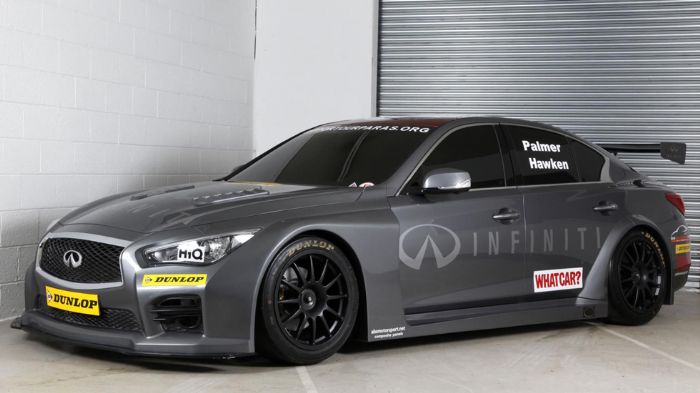 Η αγωνιστική εκδοχή του Infiniti Q50 θα συμμετάσχει του χρόνου στο Βρετανικό Πρωτάθλημα Τουρισμού (British Touring Car Championship – BTCC).