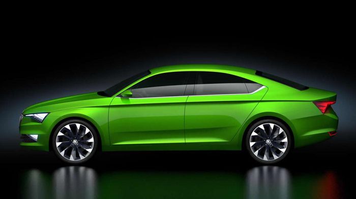 Η Skoda VisionC concept βασίζεται στην πλατφόρμα του ομίλου VW, MQB, όπως η Octavia και η Octavia Combi.