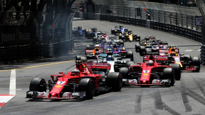 To δίδυμο της Ferrari έκανε ένα και μόνο pit stop, με την Scuderia να παίρνει τη νίκη στο Μονακό για πρώτη φορά μετά από το 2001.