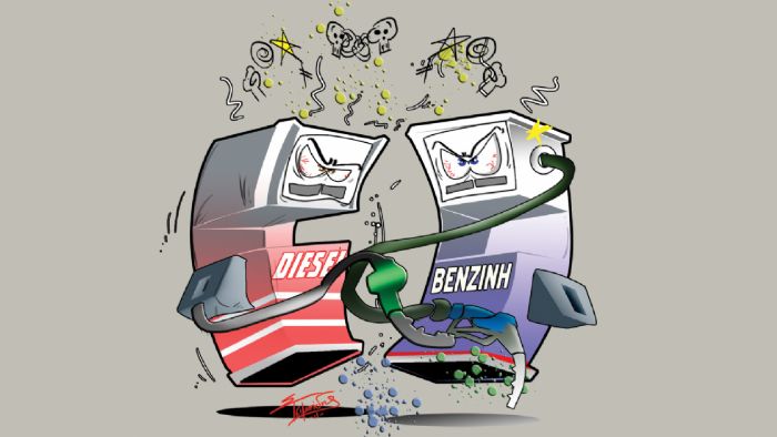 Diesel VS Βενζίνη 