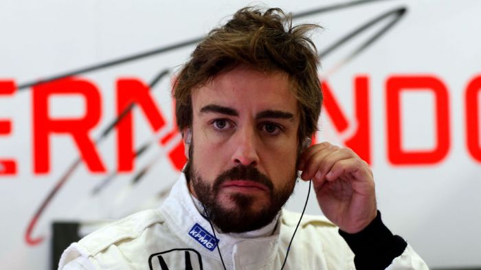 Ο Alonso είπε πως το λίγο πριν το ατύχημά του το τιμόνι ήταν πολύ βαρύ.