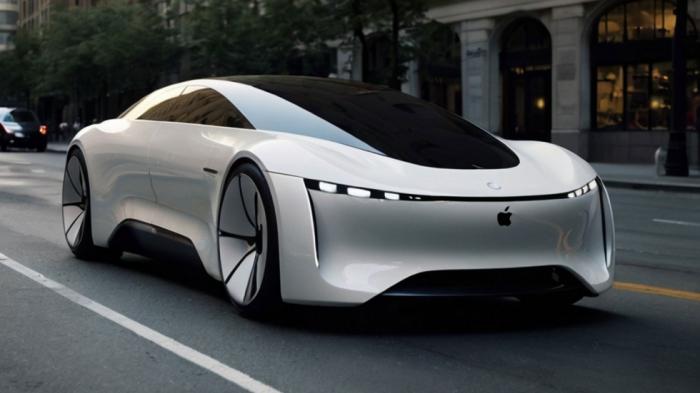 Βλέπετε ανεξάρτητο σχέδιο του αυτοκινήτου της Apple. 