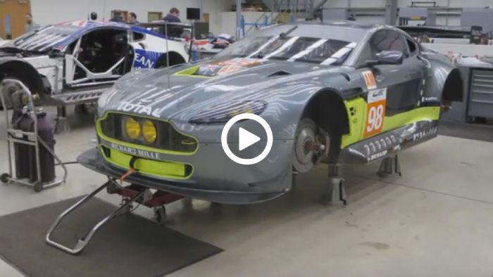 Aston Martin Vantage GTE (video) 