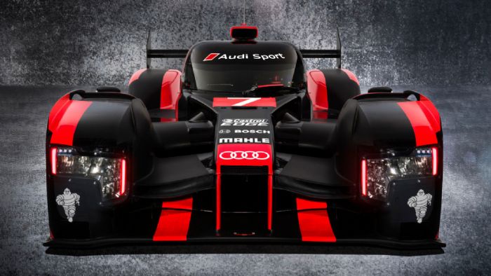 H Audi παρουσίασε το νέο αγωνιστικό αυτοκίνητο, με το οποίο θα τρέχει στην 
LMP1 του πρωταθλήματος WEC.
