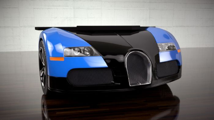To γραφείο Veyron το έχει δημιουργήσει η πολωνική εταιρεία Design Epicentrum.
