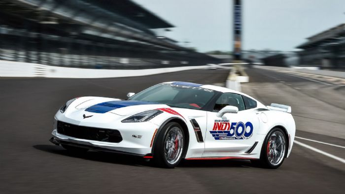 H Chevrolet Corvette Grand Sport ανακηρύχθηκε pace car για τον θρυλικό αγώνα Indianapolis 500, ο οποίος θα πραγματοποιηθεί στις 28 Μαΐου.