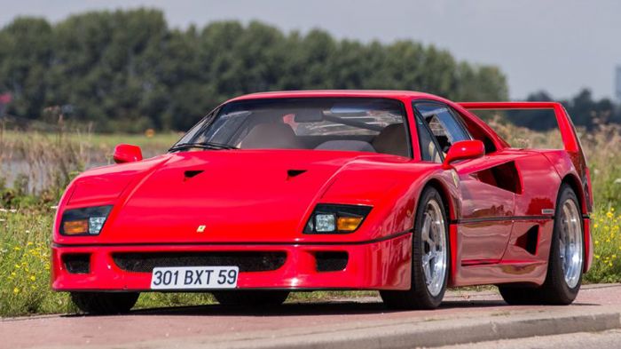 Η Ferrari F40 του 1989 που ανήκε στον πρώην πρωταθλητή της F1, Nigel Mansell, πωλήθηκε σε δημοπρασία των Bonham`s, αντί του ποσού των 690.000 ευρώ.