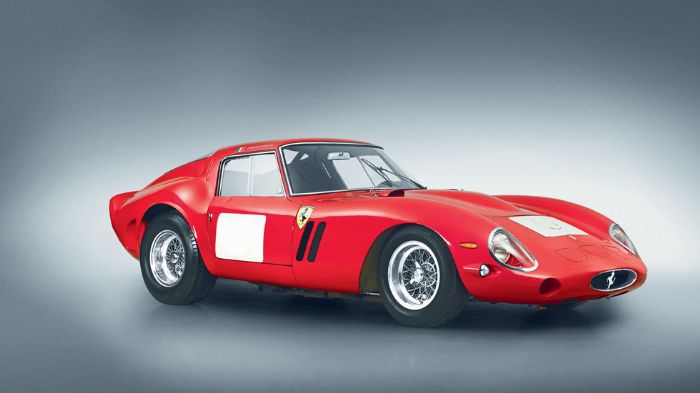 Πρώτη με διαφορά το 2014 και κάτοχος του σχετικού ρεκόρ, η Ferrari 250 GTO του 1962 των 38.115.000 δολαρίων.