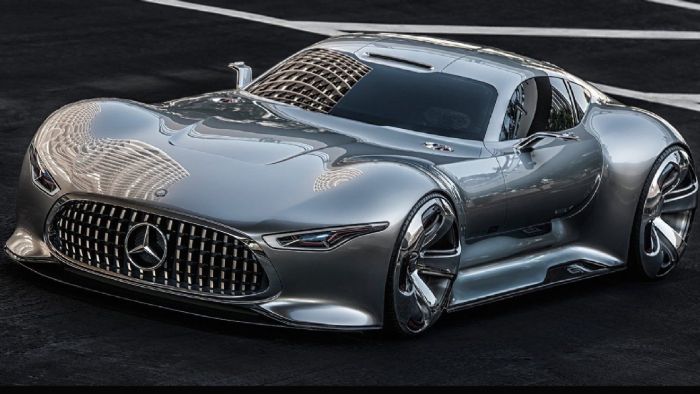 Μία πιθανή εκδοχή του νέου κεντρομήχανου που σκέφτεται η Mercedes-Benz.