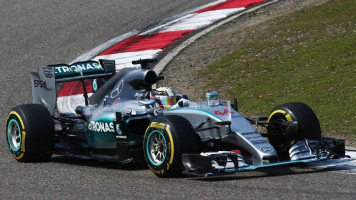 Μάλλον εύκολη ήταν η επικράτηση του Lewis Hamilton στο Grand Prix Κίνας.