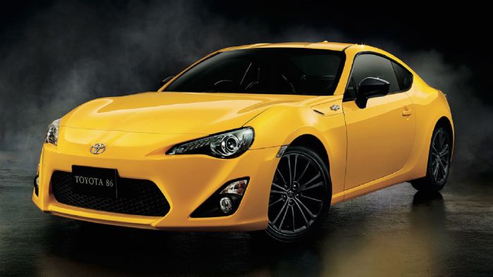 Toyota GT 86 Yellow Limited Edition