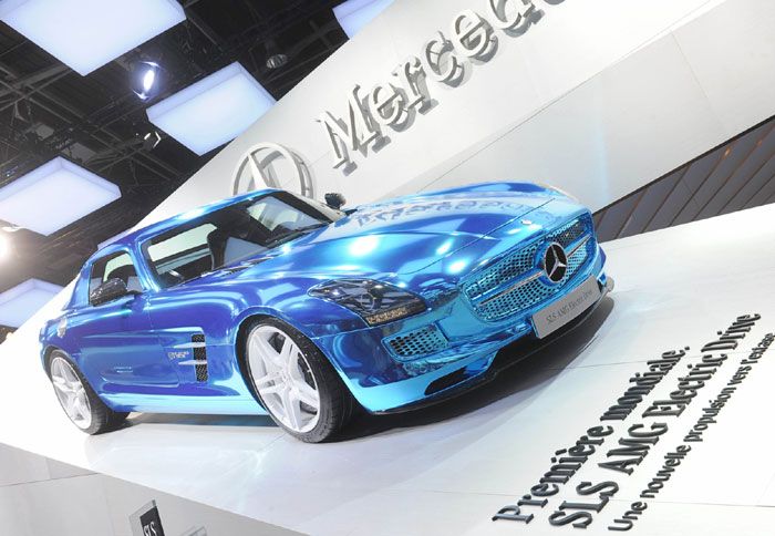H Mercedes SLS Electric Drive αποτελεί το ισχυρότερο ηλεκτρικό αυτοκίνητο του πλανήτη.
