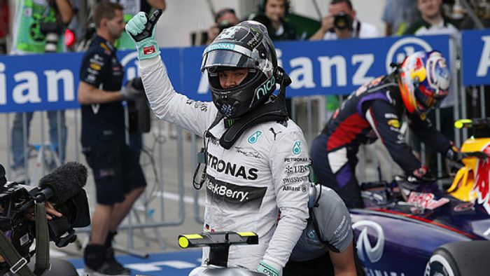 Δεύτερη συνεχόμενη pole position για τον Nico Rosberg, ο οποίος  κυριάρχησε και στα τρία Q στο Grand Prix της Ρωσίας.