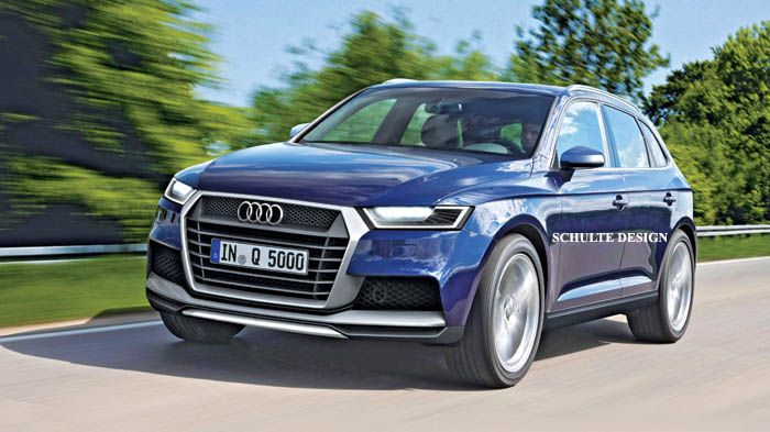 Βασισμένο σε νέα πλατφόρμα και φέροντας δυναμικότερη σχεδίαση, θα λανσαριστεί το 2016 το Audi Q5 2ης γενιάς (ψηφιακά επεξεργασμένη φωτό).