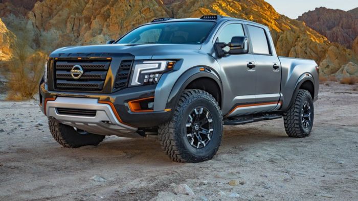 Το Titan Warrior είναι η απάντηση της Nissan στο Ford F-150 Raptor.