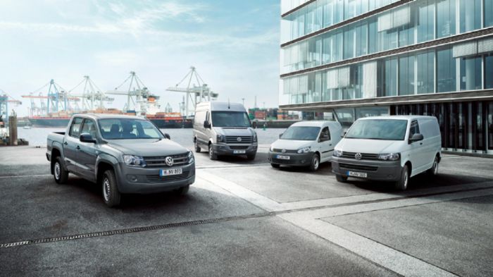 Οι πωλήσεις ελαφρών επαγγελματικών της Volkswagen σε παγκόσμιο επίπεδο ανήλθαν στις 445.000 μονάδες για το 2014 έναντι 436.000 μονάδων για το 2013.