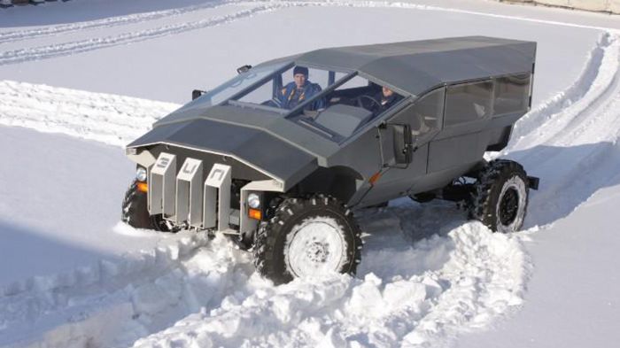Το στρατιωτικό όχημα της ZIL, αποτελεί κάτι σαν την απάντηση της Ρωσίας στο αμερικάνικο Χάμβι (Humvee). Έτοιμο μέσα στο 2015.