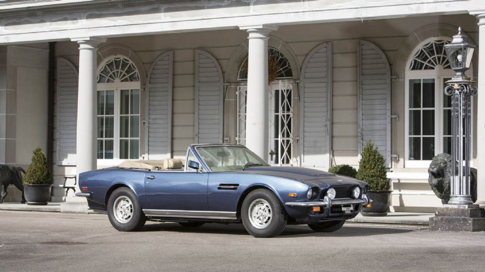 Η Aston Martin V8 Volante του 1980 εκτιμάται στις 90-140 χιλ. ευρώ.