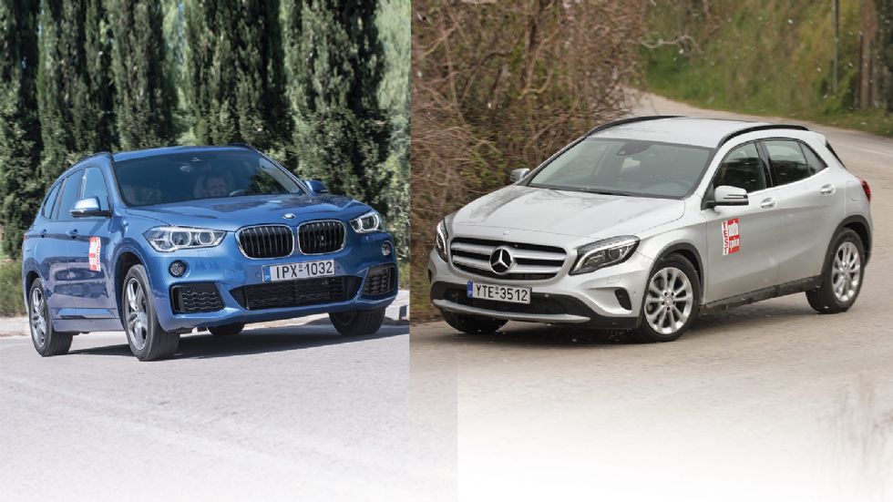 Θέτουμε αντιμέτωπα τα δύο premium Crossover, Mercedes GLA 180 και BMW X1 στις βενζινοκίνητες εκδόσεις τους. Ποιος από τους δύο «σφετεριστές» θα κερδίσει στο τέλος;