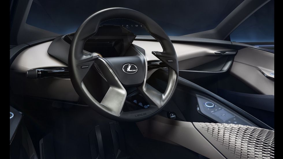 Το φουτουριστικό του πράγματος συνεχίζεται αμείωτα στην καμπίνα επιβατών του νέου Lexus LF-SA Concept.