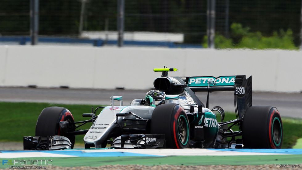 O Rosberg δεν άφησε δυσαρεστημένους τους Γερμανούς fan του αθλήματος κατακτώντας της pole position στο Hockenheim.